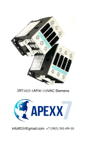 Контактор Siemens 3RT1025-1АF00 110VAC