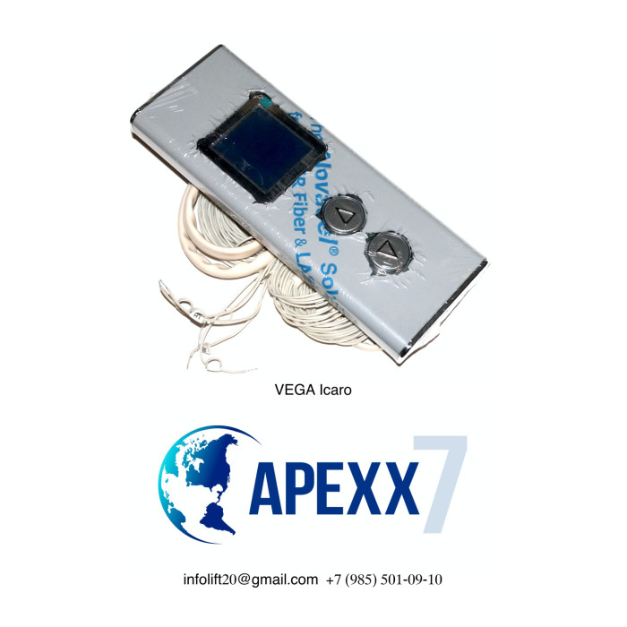 Панель управления и вызова VEGA Florence две кнопки - дисплей VEGA LCD646 V.1
