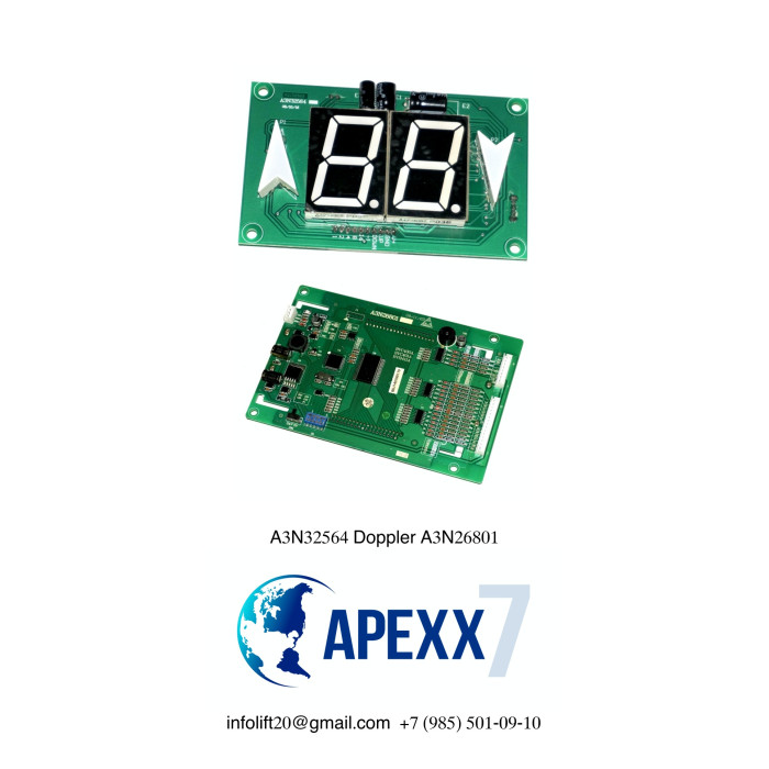 Указатель A3N32564 Doppler A3N26801 Плата индикации