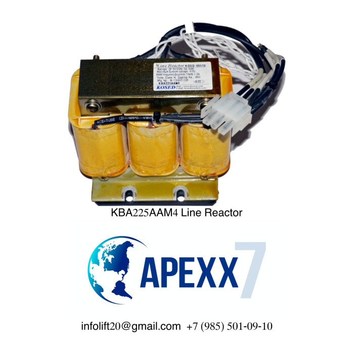 Трансформатор OTIS KBA225AAM4 Line Reactor Трансформатор OTIS KBA225AAM4 Line Reactor