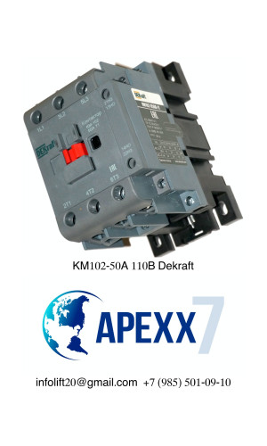 Контактор КМ102-50А 110В Dekraft