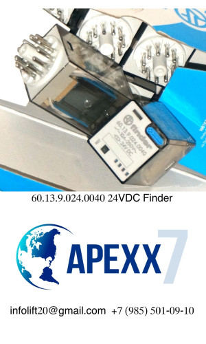 Реле Finder 60.13.9.024.0040 24VDC