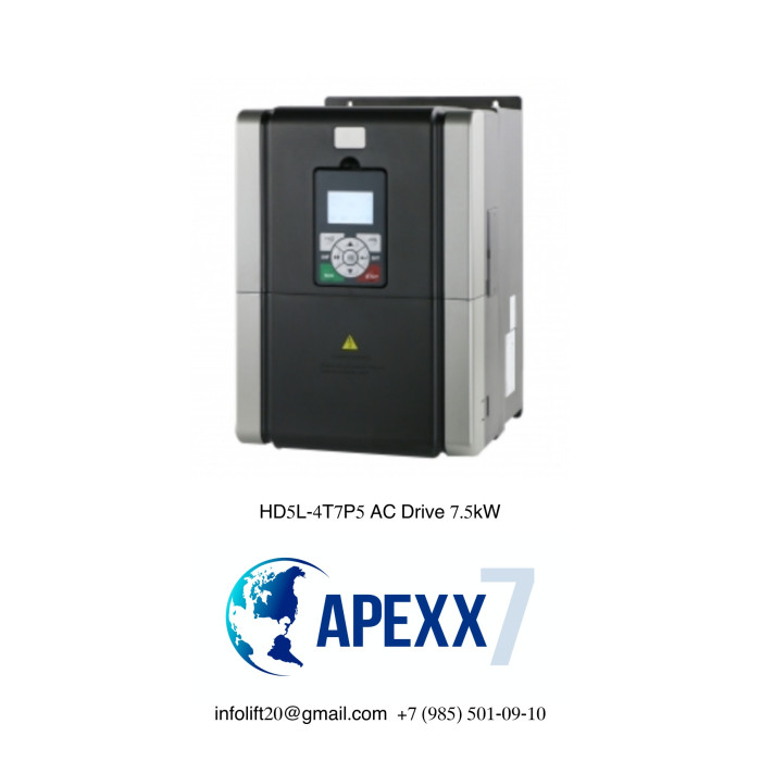 Частотный преобразователь HD5L-4T7P5 AC Drive 7.5kW