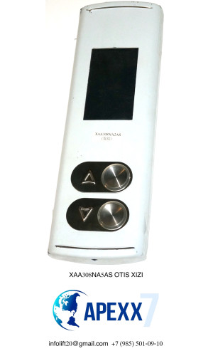 Пост вызова OTIS XIZI XAA308NA2AS две кнопки с табло