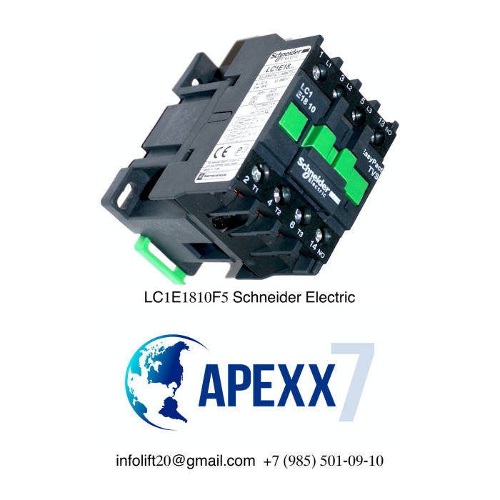 Пускатель электромагнитный 32А LC1E1801F5 110V Schneider Electric