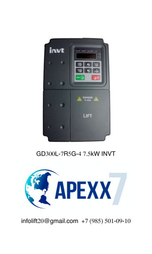 Частотный преобразователь GD300L-7R5G-4 7.5kW INVT