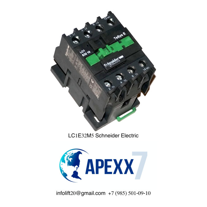 Пускатель электромагнитный 50А LC1E3201F5 110VAC Schneider Electric