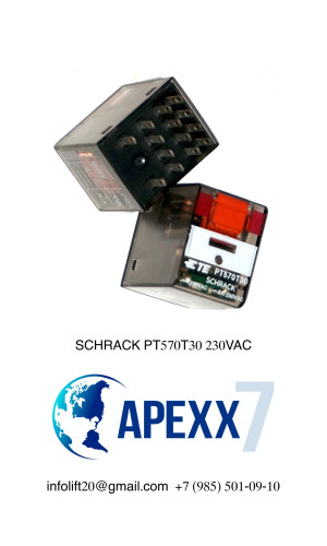 Реле SCHRACK PT570T30 230VAC/6A