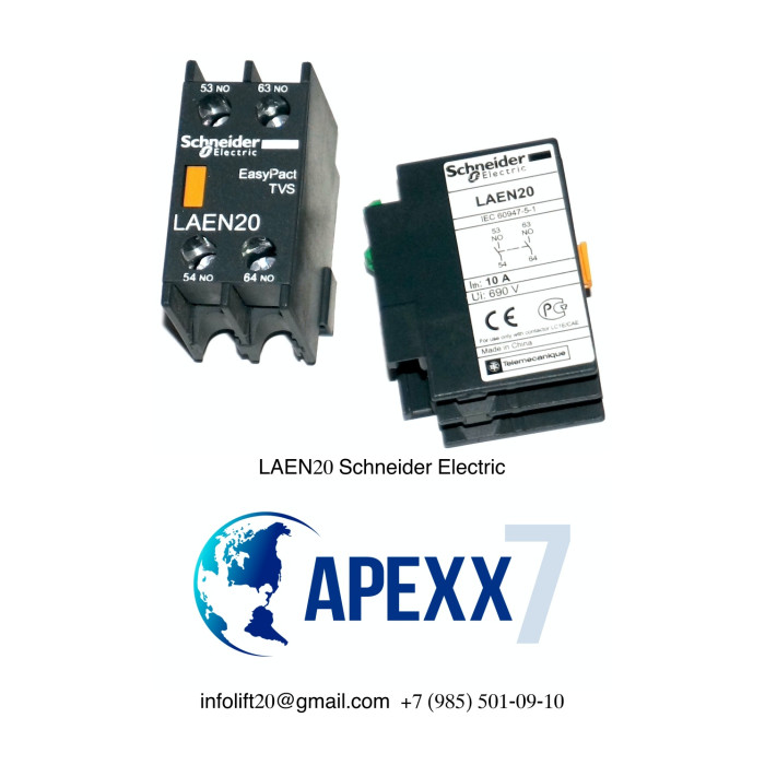 Блок контактный LAEN20 Schneider Electric