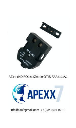 Выключатель безопасности AZ14-1KD FO2215ZA100 OTIS FAA5393A2 Выключатель безопасности AZ14-1KD FO2215ZA100 OTIS FAA5393A2