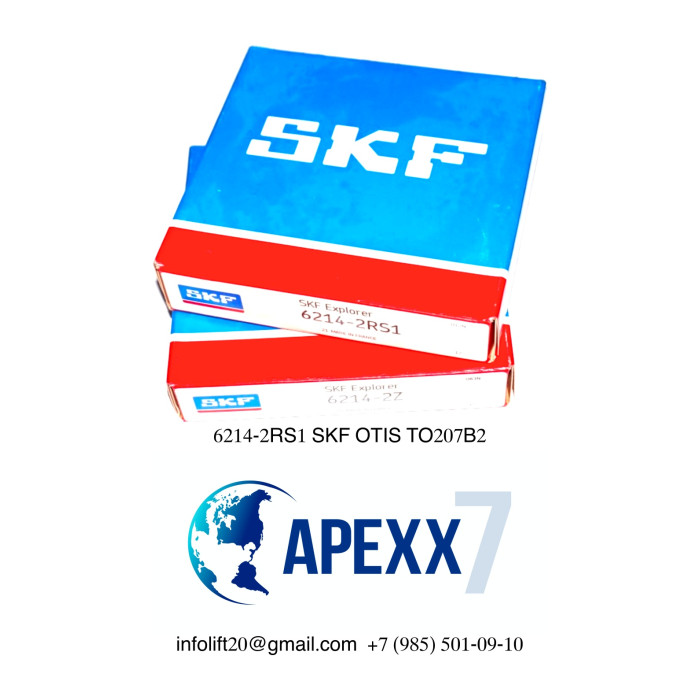 Подшипник спаренный 6214-2RS1 SKF OTIS TO207B2