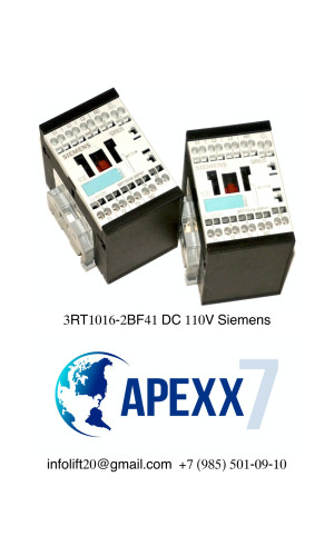 Контактор Siemens 3RT1016-2BF41 DC 110V Контактор Siemens 3RT1016-2BF41 DC 110V