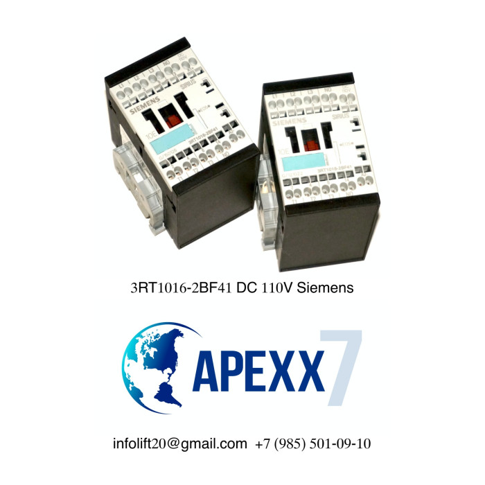 Контактор Siemens 3RT1016-2BF41 DC 110V