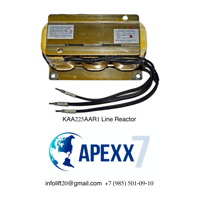Трансформатор OTIS KAA225AAR1 Line Reactor Трансформатор OTIS KAA225AAR1 Line Reactor