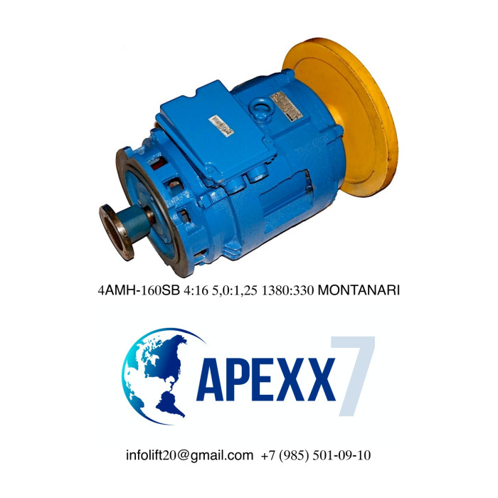 Электродвигатель 4АМН-160SB 4/16 5,0/1,25 1380/330 MONTANARI
