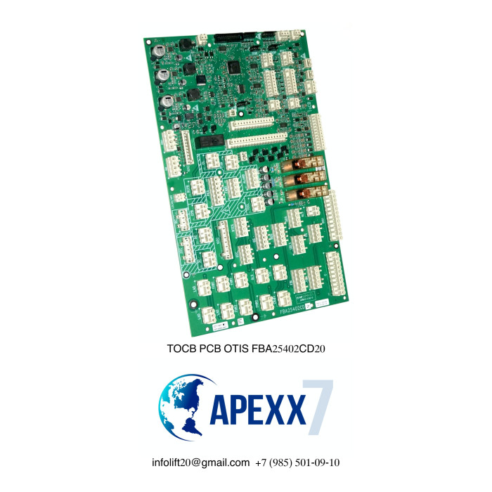 Плата FBA25402CD20 OTIS ToCB PCB управления на крыше кабины