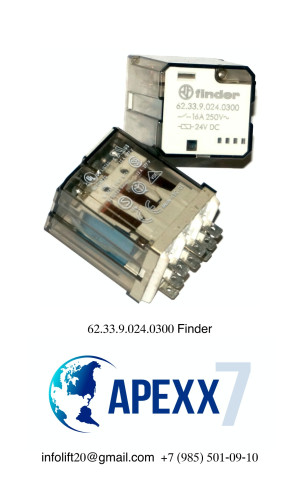 Реле Finder 62.33.9.024.0300 24V DC