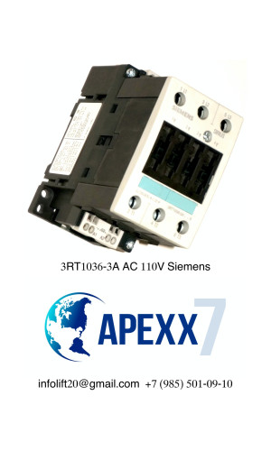 Контактор Siemens 3RT1036-3A AC 110V Siemens Контактор Siemens 3RT1036-3A AC 110V Siemens